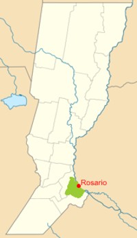 Mapa Rosario